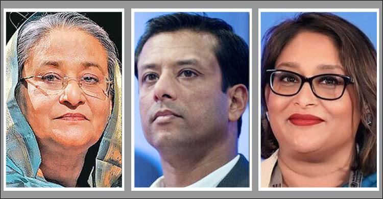 Hasina, Joy and Putul indicted, arrest warrants issued