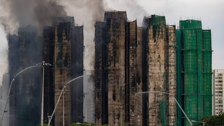 Death toll from Hong Kong housing estate fire rises to 44