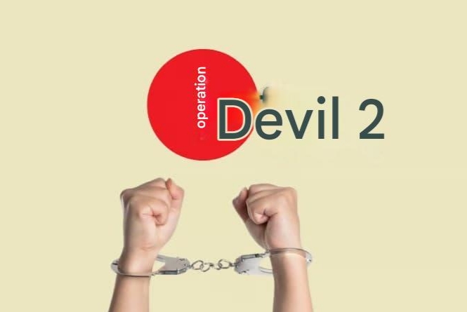 2,517 arrested in three days