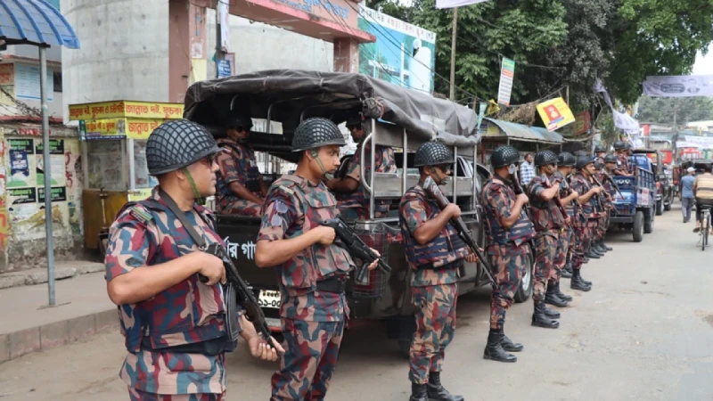 Bogura-6 Constituency By-election: 8 Platoons of BGB Deployed