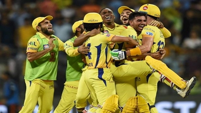 CSK storms into IPL final beating SRH by two wickets
