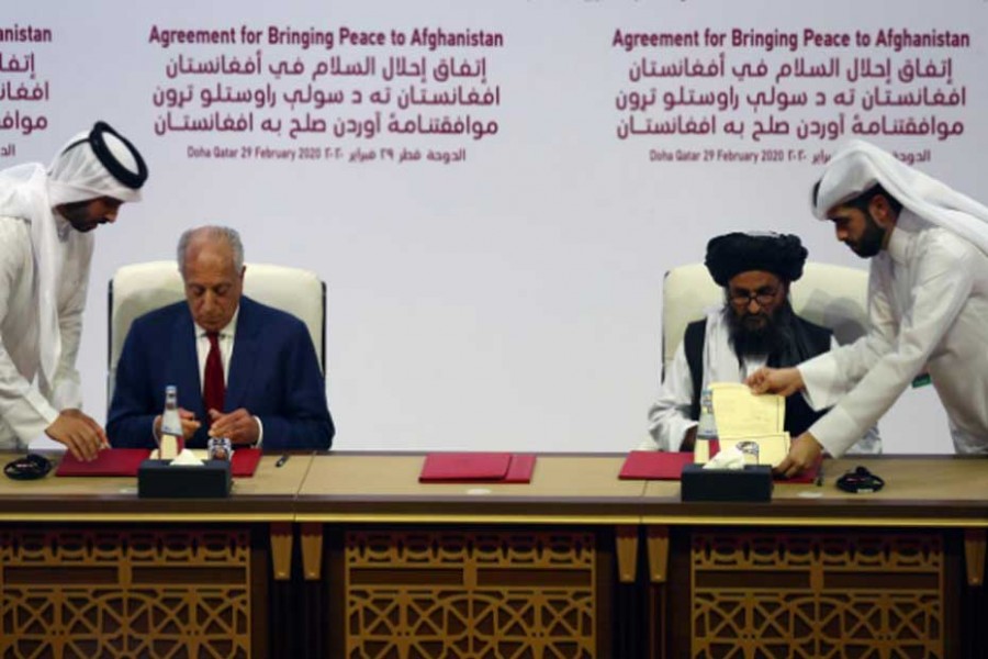 US, Taliban sign peace agreement ending 18-year war