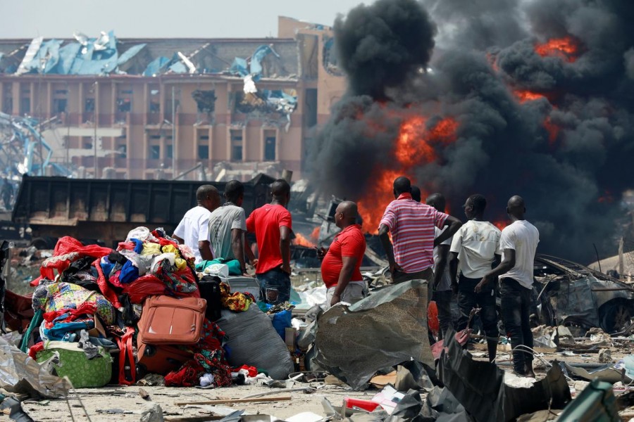 Gas blast kills 15, destroys several buildings in Nigeria