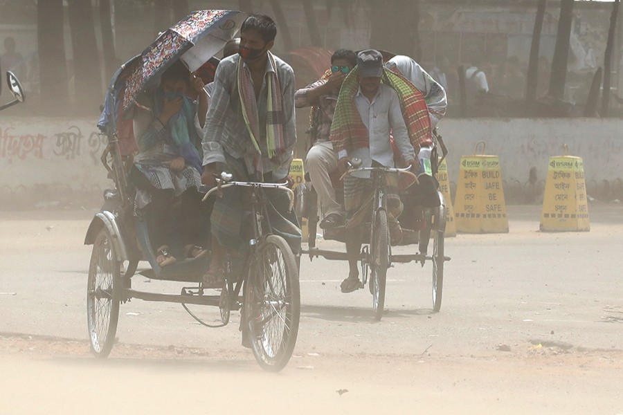 Dhaka ranks worst in air quality index despite shutdown