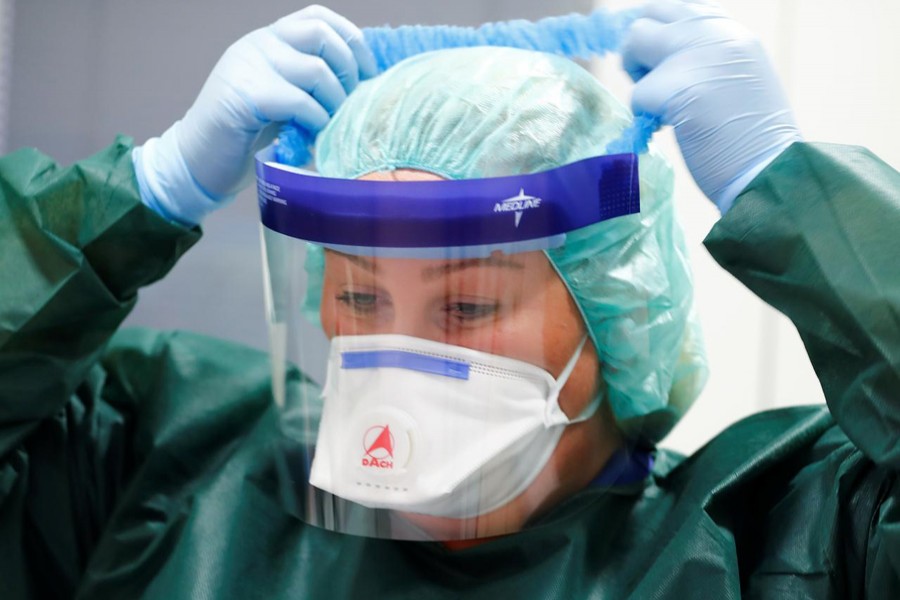 Germany's confirmed virus cases rise to 99,225, deaths to 1,607