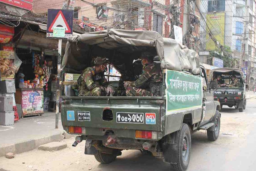 Restrictions imposed on vehicular movement in Khulna