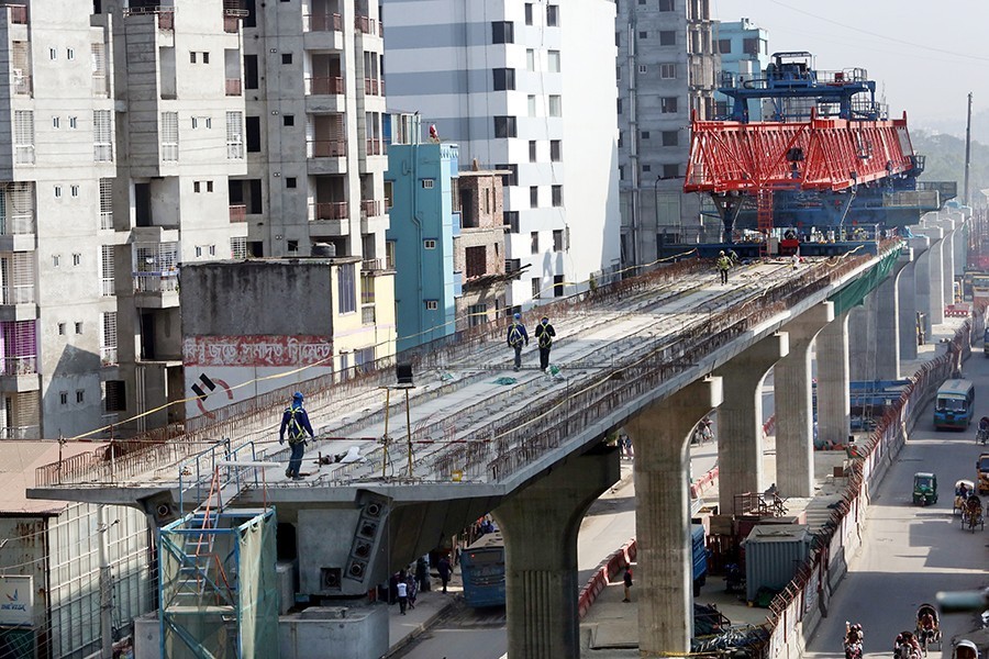 Coronavirus hits metro rail work