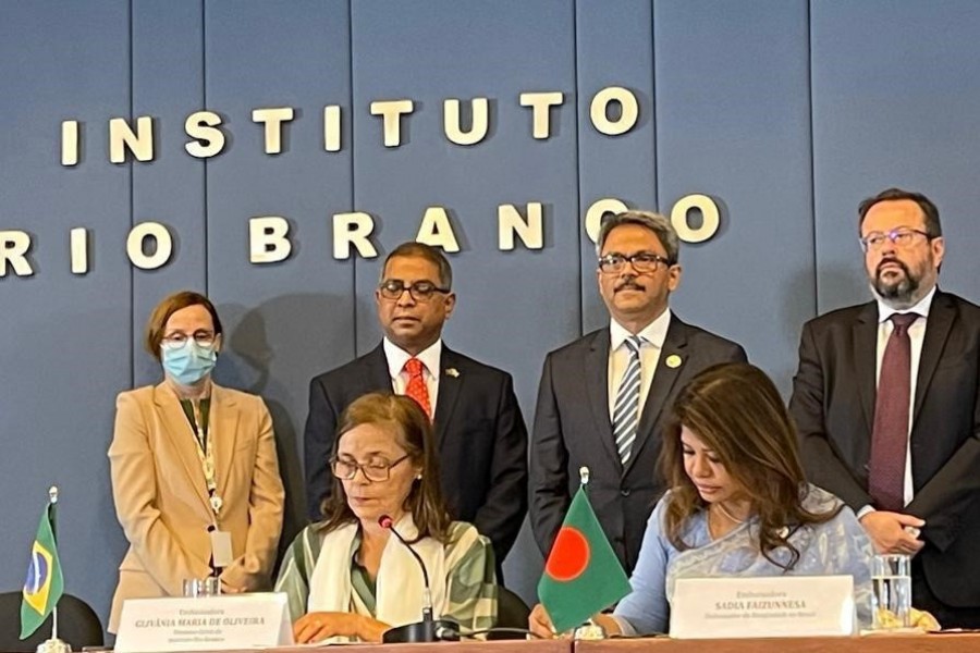 Bangladesh, Brazil sign visa exemption agreement