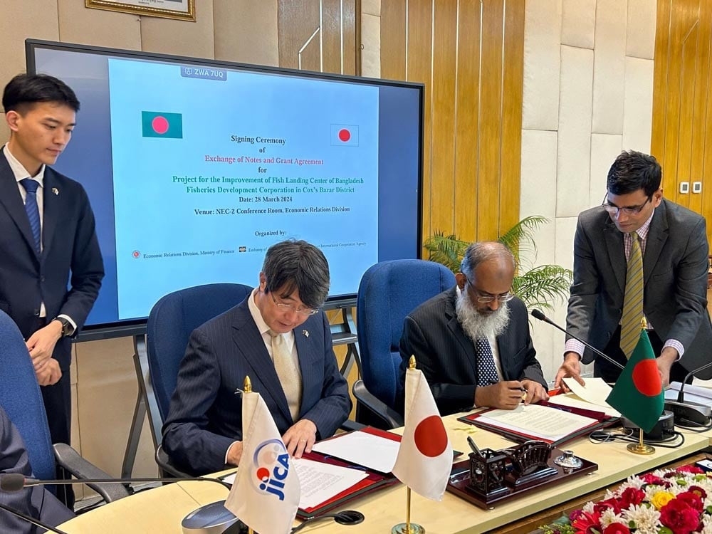 Japan to provide 2,294mn Japanese Yen to Bangladesh, deals signed