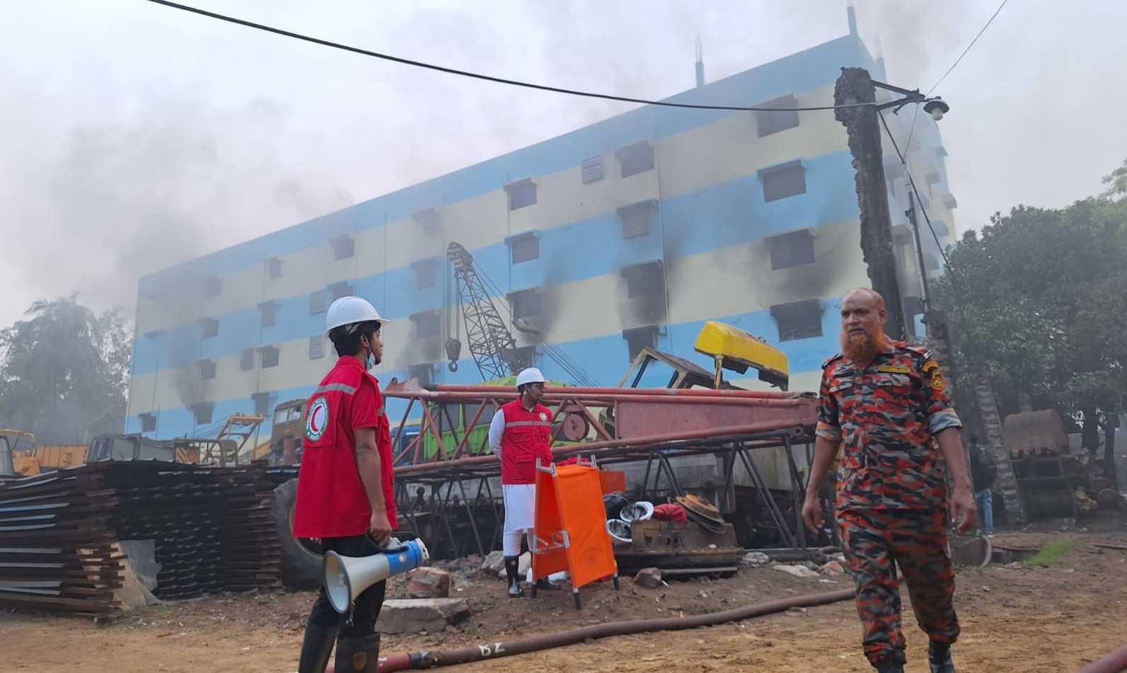 Chattogram shoe factory fire under control