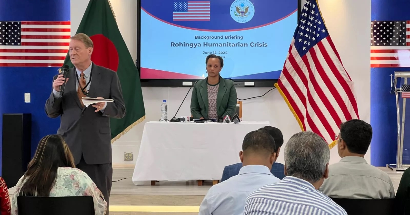 US to remain a partner in Rohingya refugee response