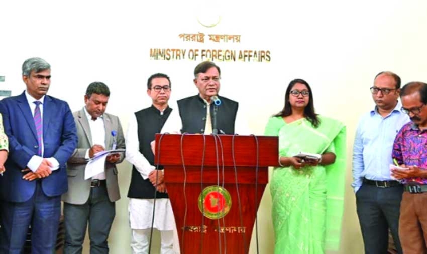 Dhaka, Delhi talk joint river management including Teesta: FM