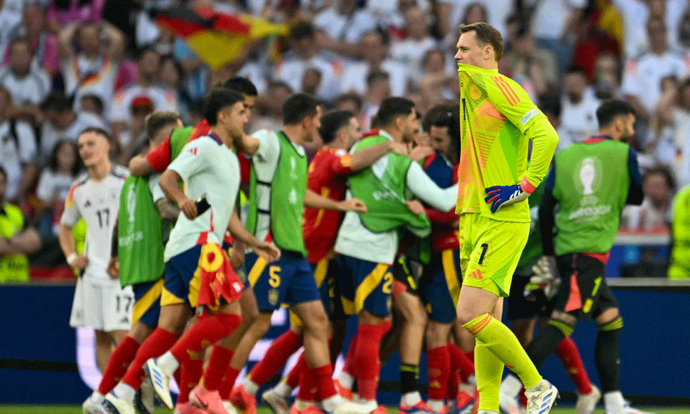 Heartbreak for Germany fans after dramatic Euros exit