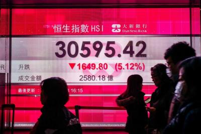 Asian equities track Wall St loss, China-US trade talks in view