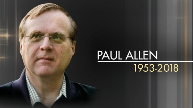 Microsoft co-founder Paul Allen dies at 65