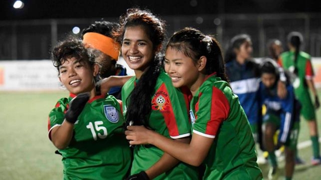 BD girls win U-18 SAAF football championship 