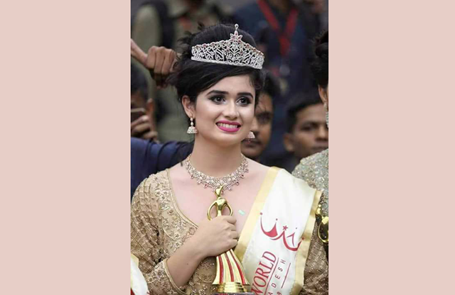 Oishee wins ‘Miss World Bangladesh’ crown