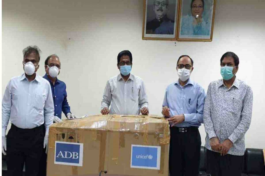 ADB gives medical equipment to BD