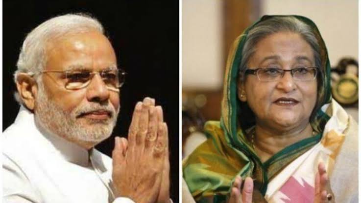 Modi greets Hasina on Eid