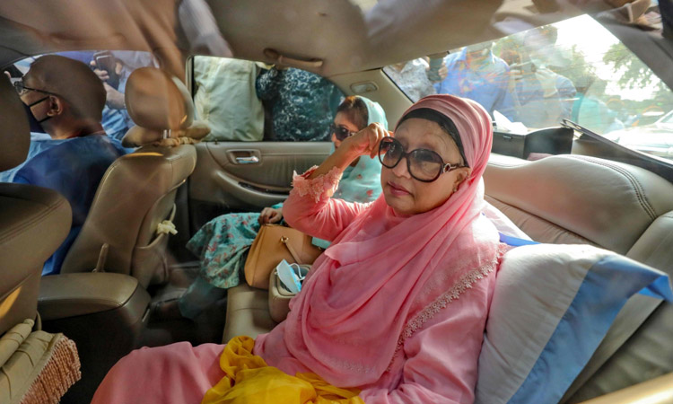 Khaleda Zia home quarantined