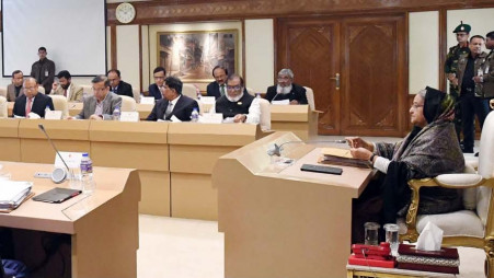 Monday’s Cabinet meeting cancelled