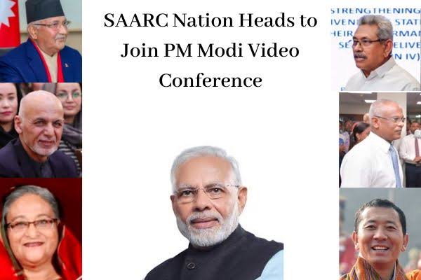 Video conference of Saarc leaders on Covid-19 today