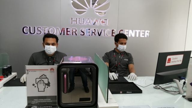 Huawei offers free mobile disinfection service in Bangladesh