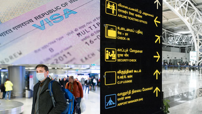 India suspends all tourist visas, e-visas for travellers