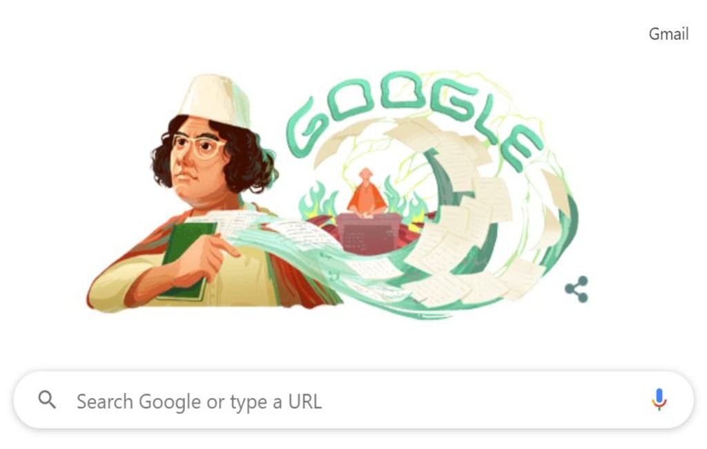 Google unveils doodle celebrating Kazi Nazrul Islam’s 121st birthday