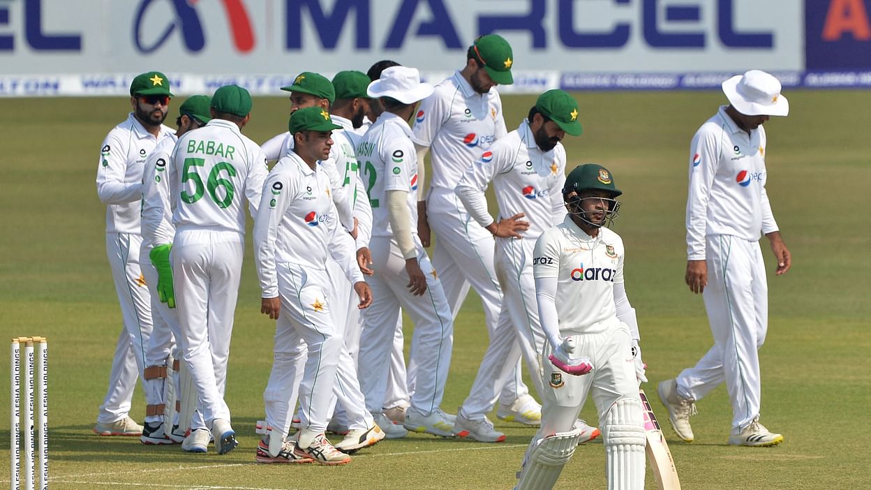 Bangladesh all out for 330 in first innings