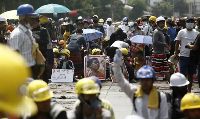 Myanmar civil disobedience movement nominated for Nobel Peace Prize