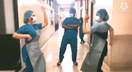 DMCH surgeons’ cheering dance goes viral on social media