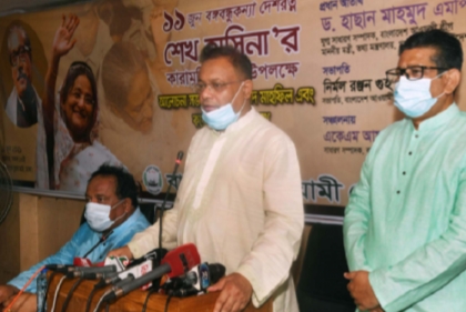 Democracy was unchained on Sheikh Hasina’s jail release day: Hasan
