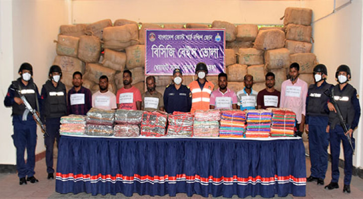 Foreign clothes worth Tk 20 crore seized by Coast Guard