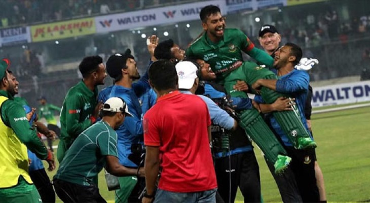 Brave Miraz brings unbelievable victory for Bangladesh