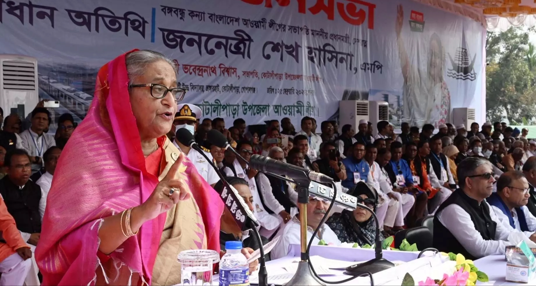 Go to people, Sheikh Hasina asks party leaders