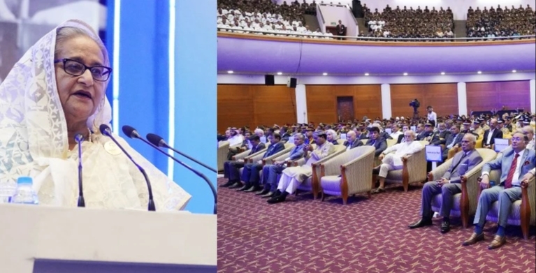 Stop arms race, divert funds for poverty alleviation: PM Hasina