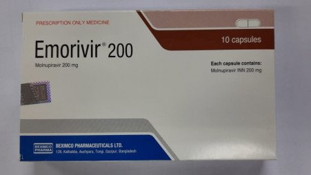 Beximco’s Covid-19 drug Emorivir capsule now in market 