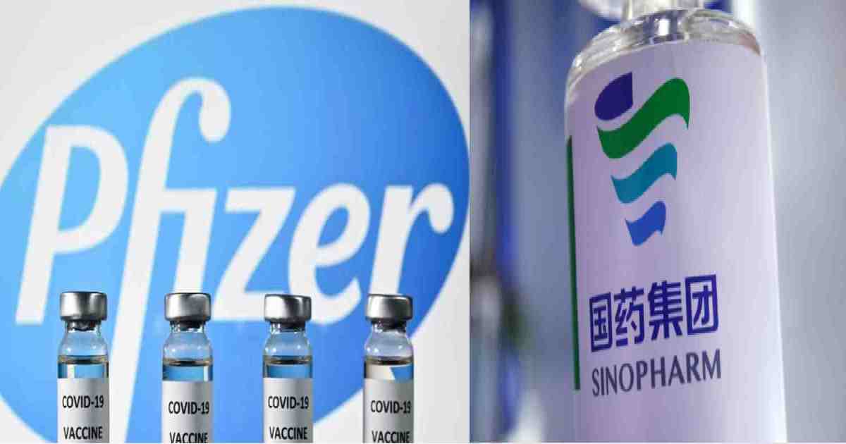 Vaccination with Pfizer, Sinopharm jabs begins on June 19