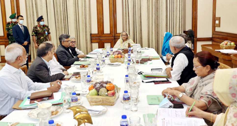 PM chairs Bangabandhu Memorial Trust meeting
