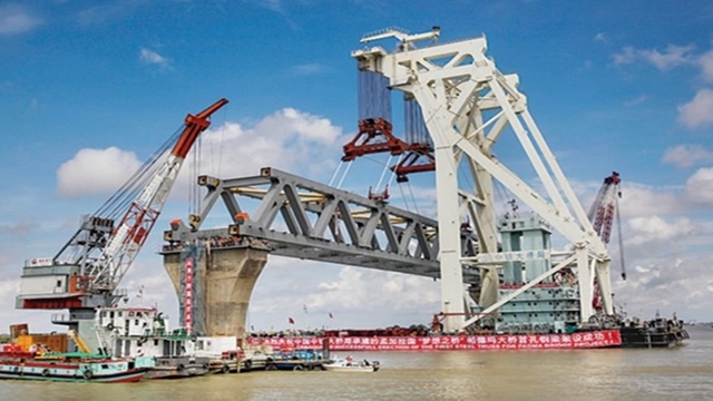 Piling adversities delays Padma Bridge work