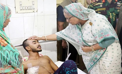 কোটা আন্দোলনে আহতদের চিকিৎসায় সব ধরনের পদক্ষেপ নিতে নির্দেশ :প্রধানমন্ত্রীর