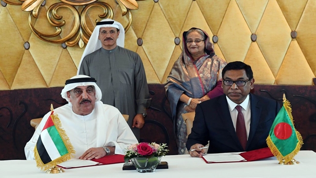 Bangladesh, UAE sign four MoUs