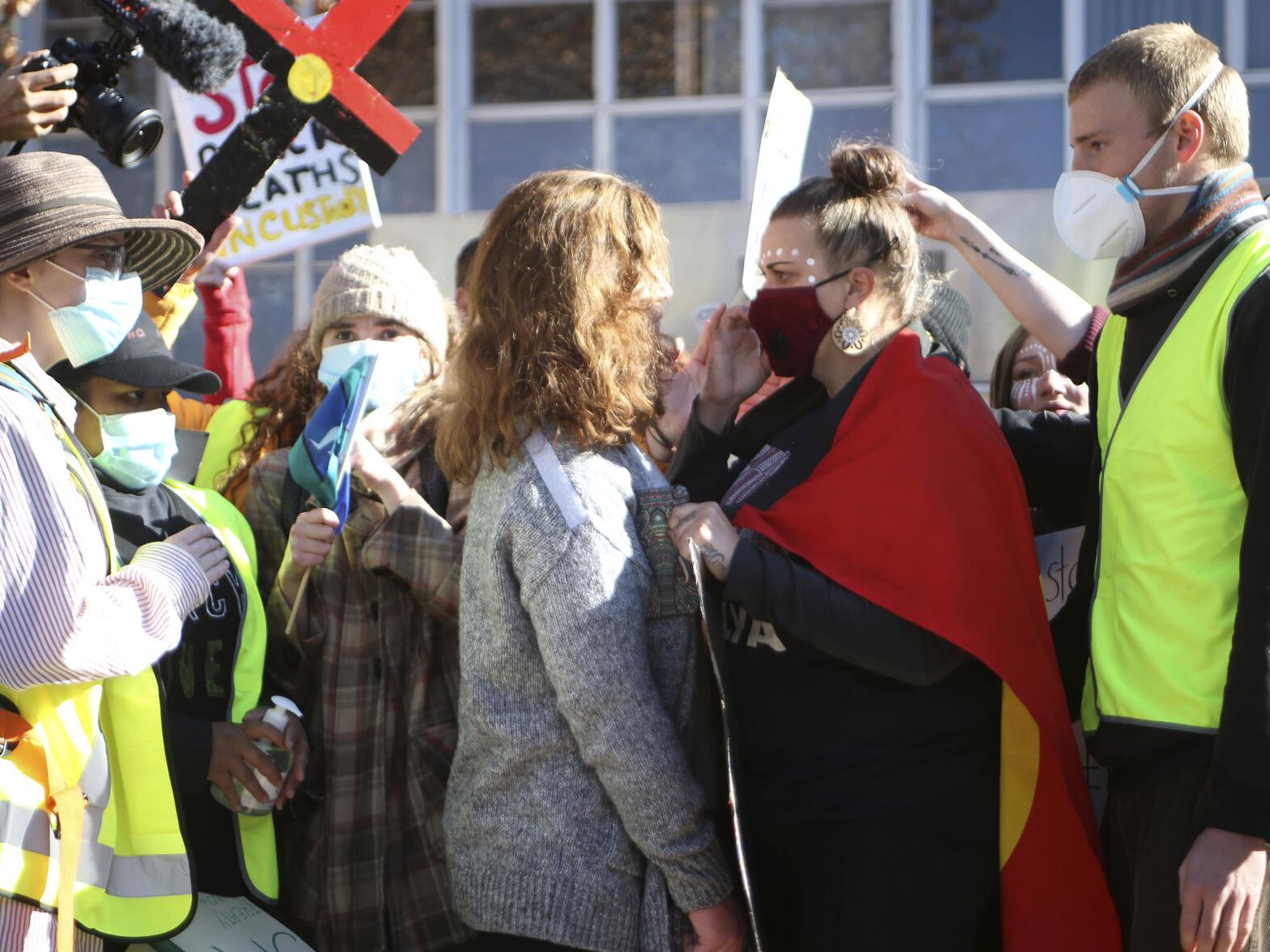 Black Lives Matter protests mostly peaceful in Australia