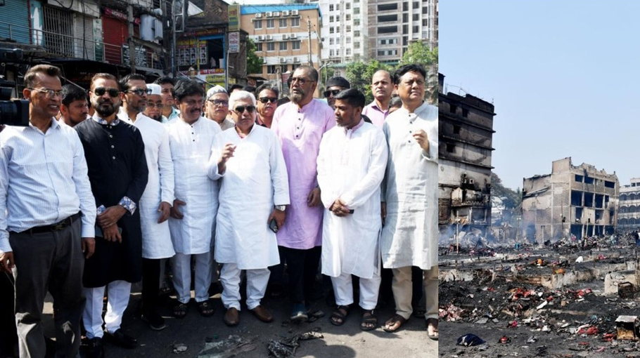 FBCCI announces Tk 1cr for rehabilitation of traders affected by Bangabazar fire