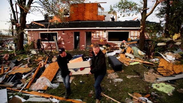 Tornado batters area near Canadian capital Ottawa