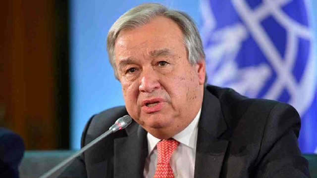 All must act together to slow spread of coronavirus: UN chief