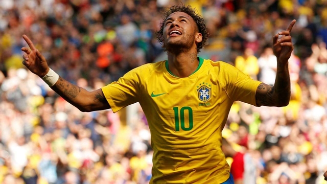 Neymar due to start Brazil's final World Cup warm-up