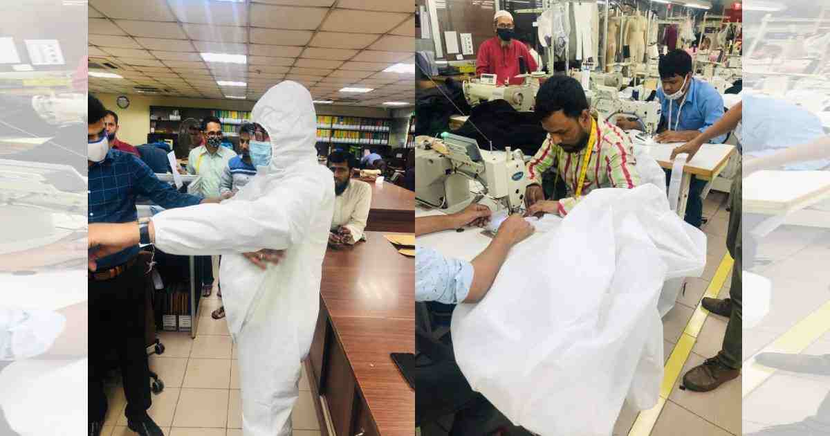Coronavirus: Bangladeshi RMG factories making, distributing masks 