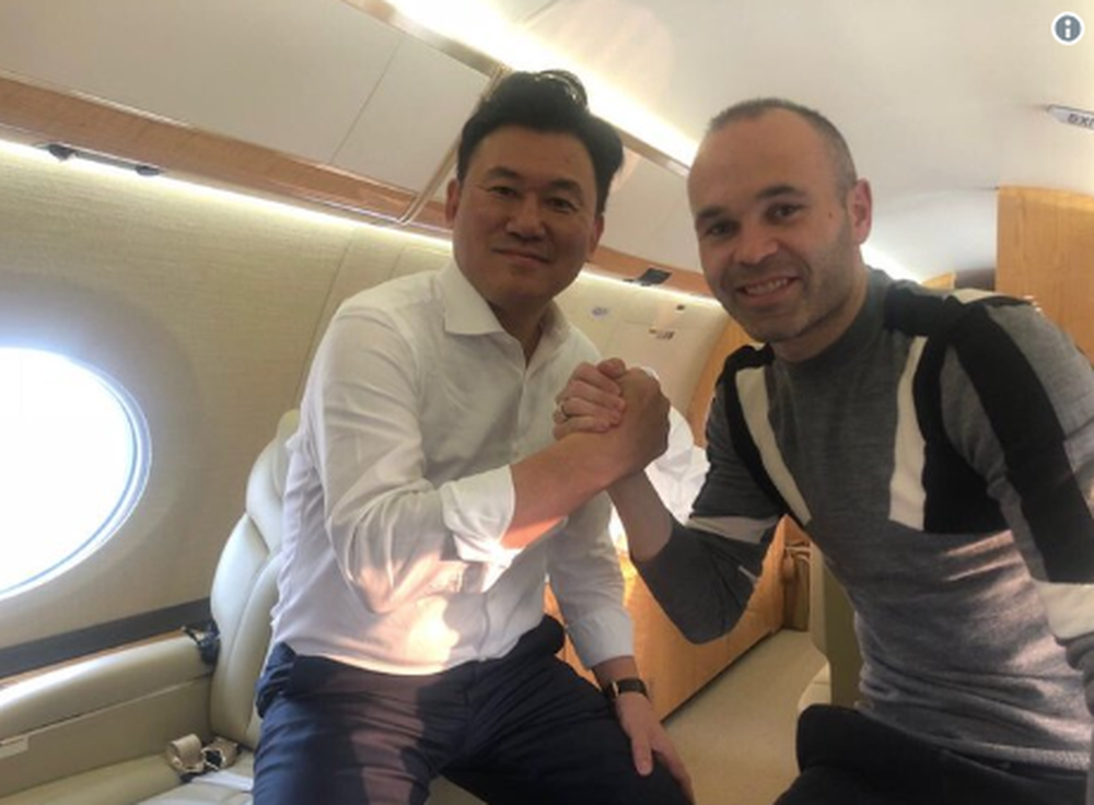 Andres Iniesta says going to 'new home' Japan